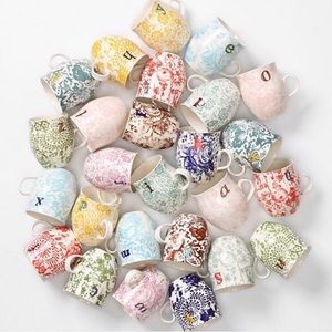 Homegrown Monogram Mug Letter M